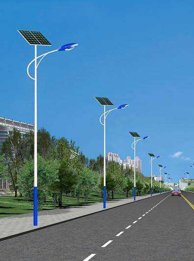 胶州市锂电太阳能路灯